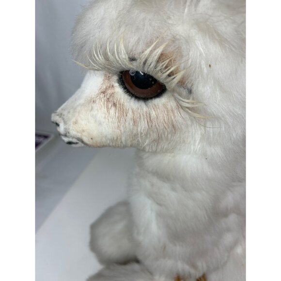 Handcrafted Llama Figurine By Llamalloves 1995 Large SZ - Picture 9 of 13